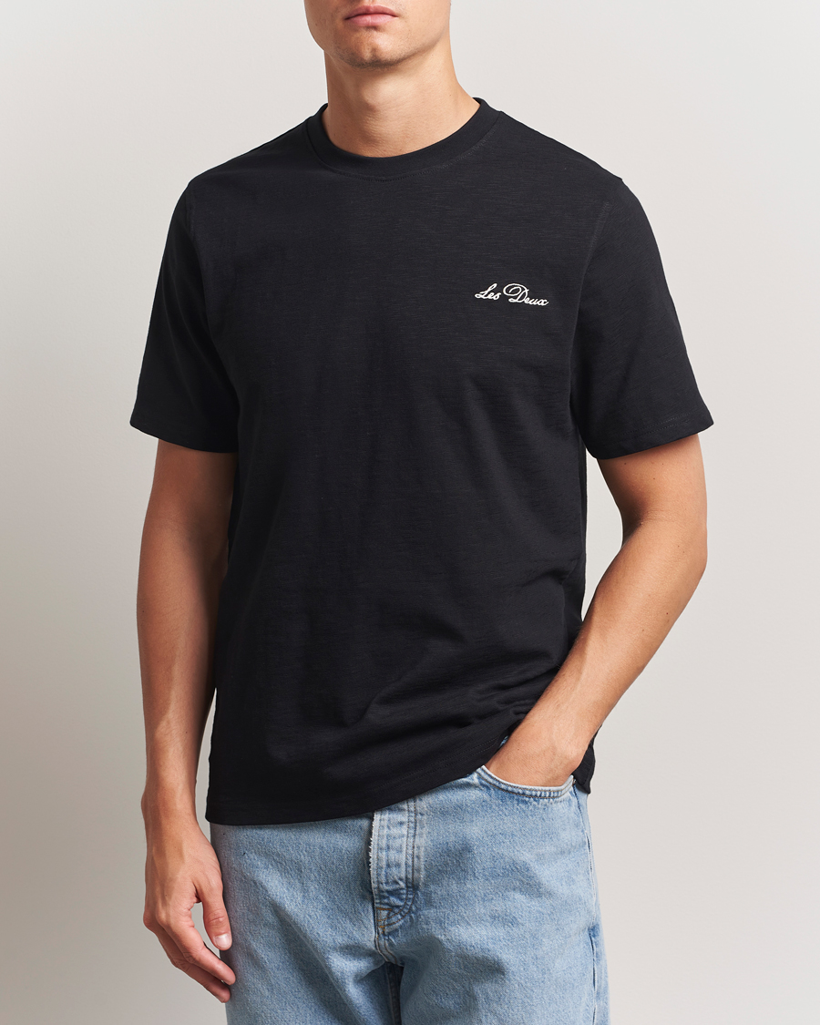 Men | T-Shirts | LES DEUX | Diaz T-Shirt Black