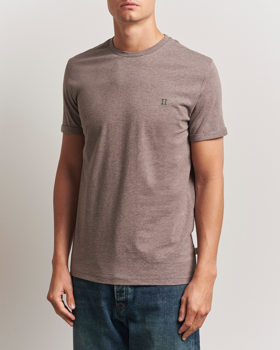 Men | T-Shirts | LES DEUX | Norregaard Contrast T-Shirt Cub Melange