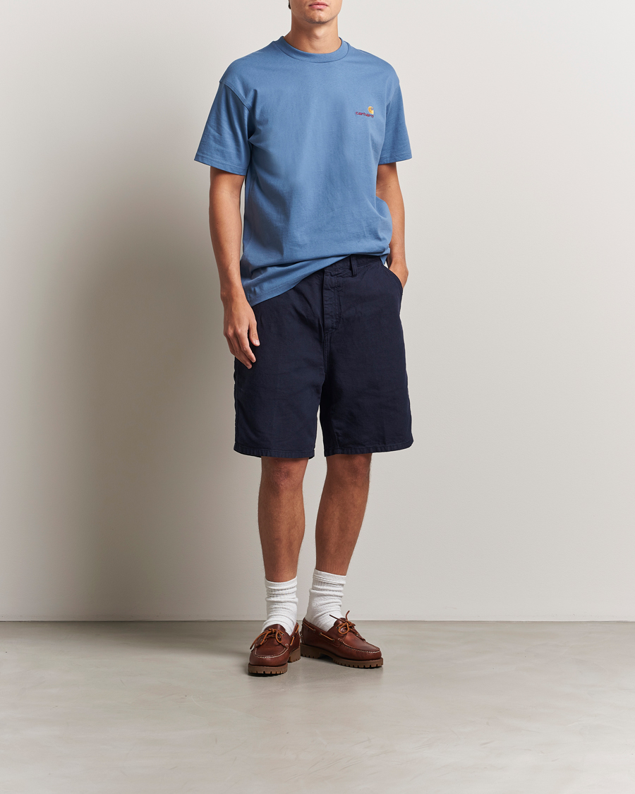 Men | T-Shirts | Carhartt WIP | American Script Short Sleeve T-Shirt Sorrent