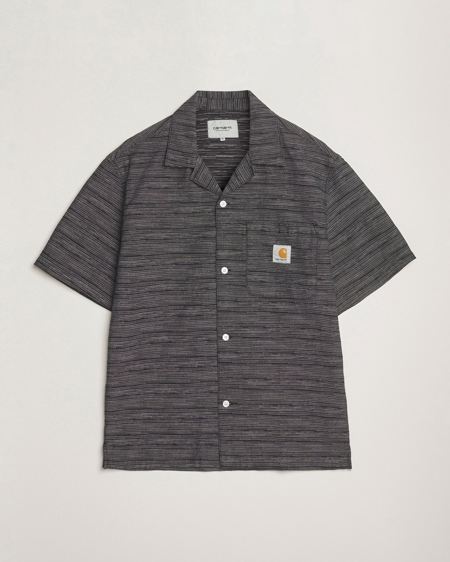 Men | Shirts | Carhartt WIP | Gellar Short Sleeve Shirt Black