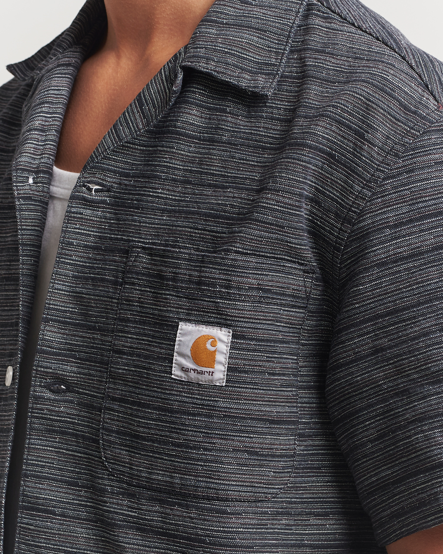 Men | Shirts | Carhartt WIP | Gellar Short Sleeve Shirt Black