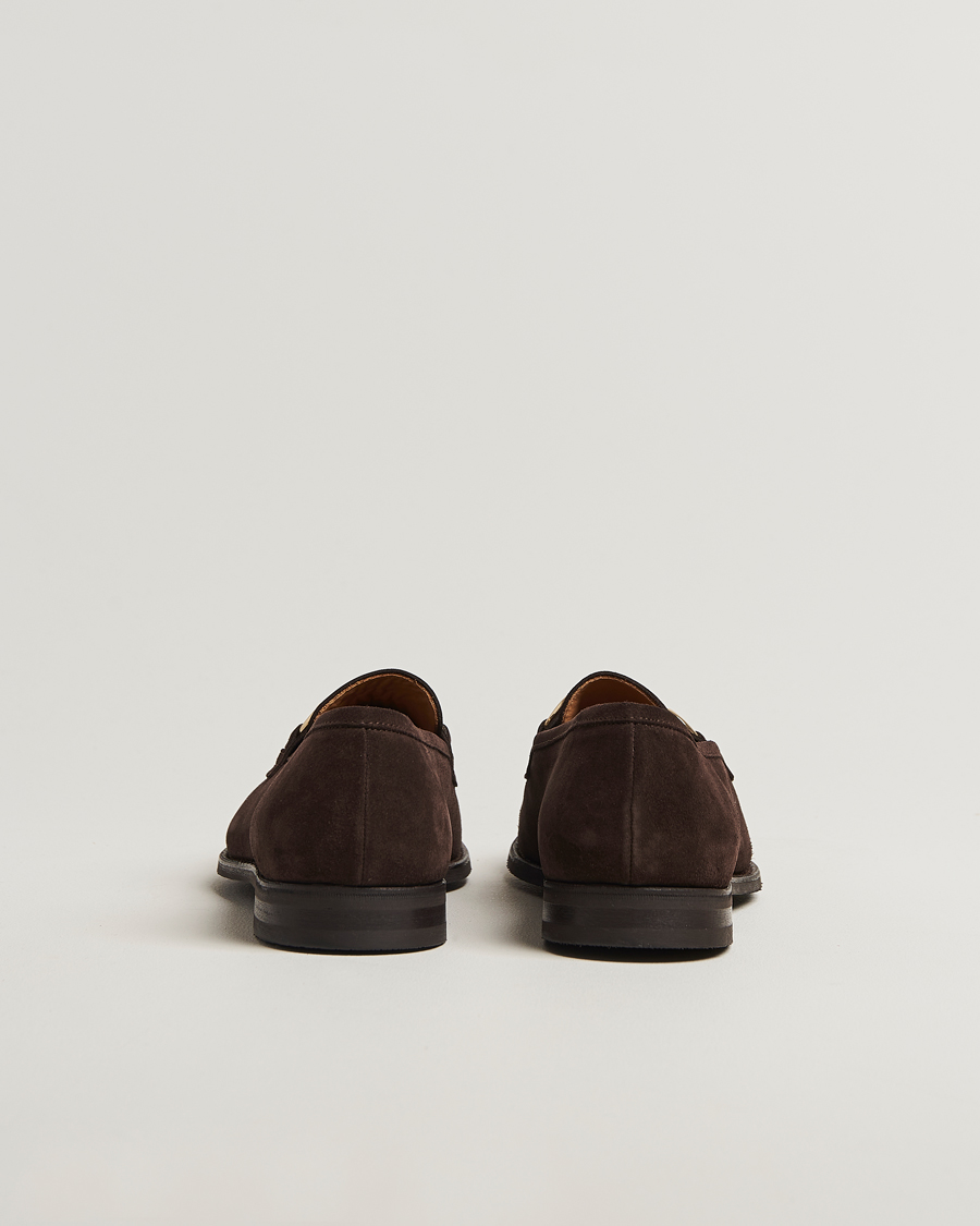 Men | Loafers | Myrqvist | Karlberg Loafer Dark Brown Suede