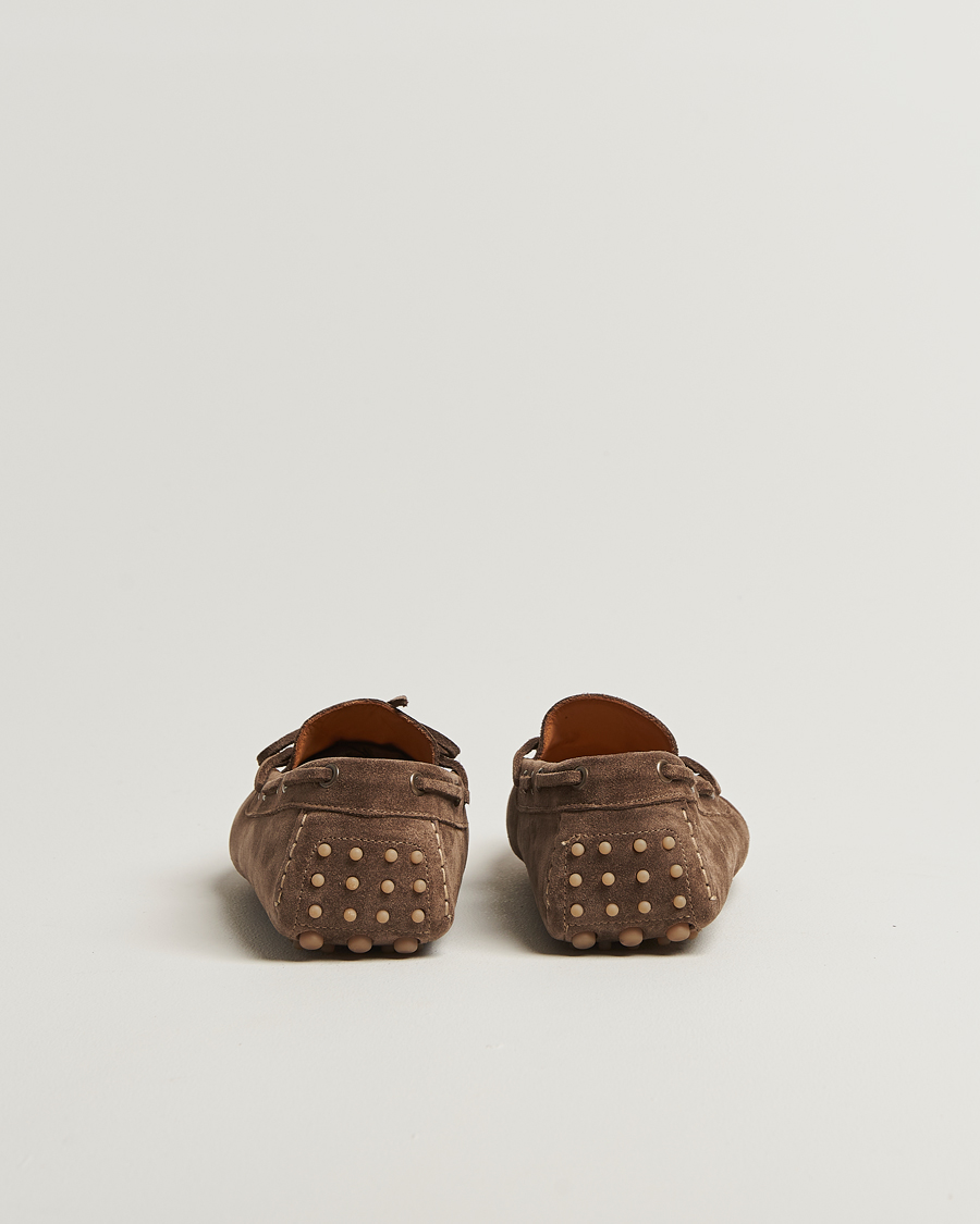 Men | Moccasins | Myrqvist | Tofta Car Shoe Taupe Suede