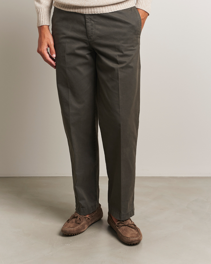 Men | Moccasins | Myrqvist | Tofta Car Shoe Taupe Suede