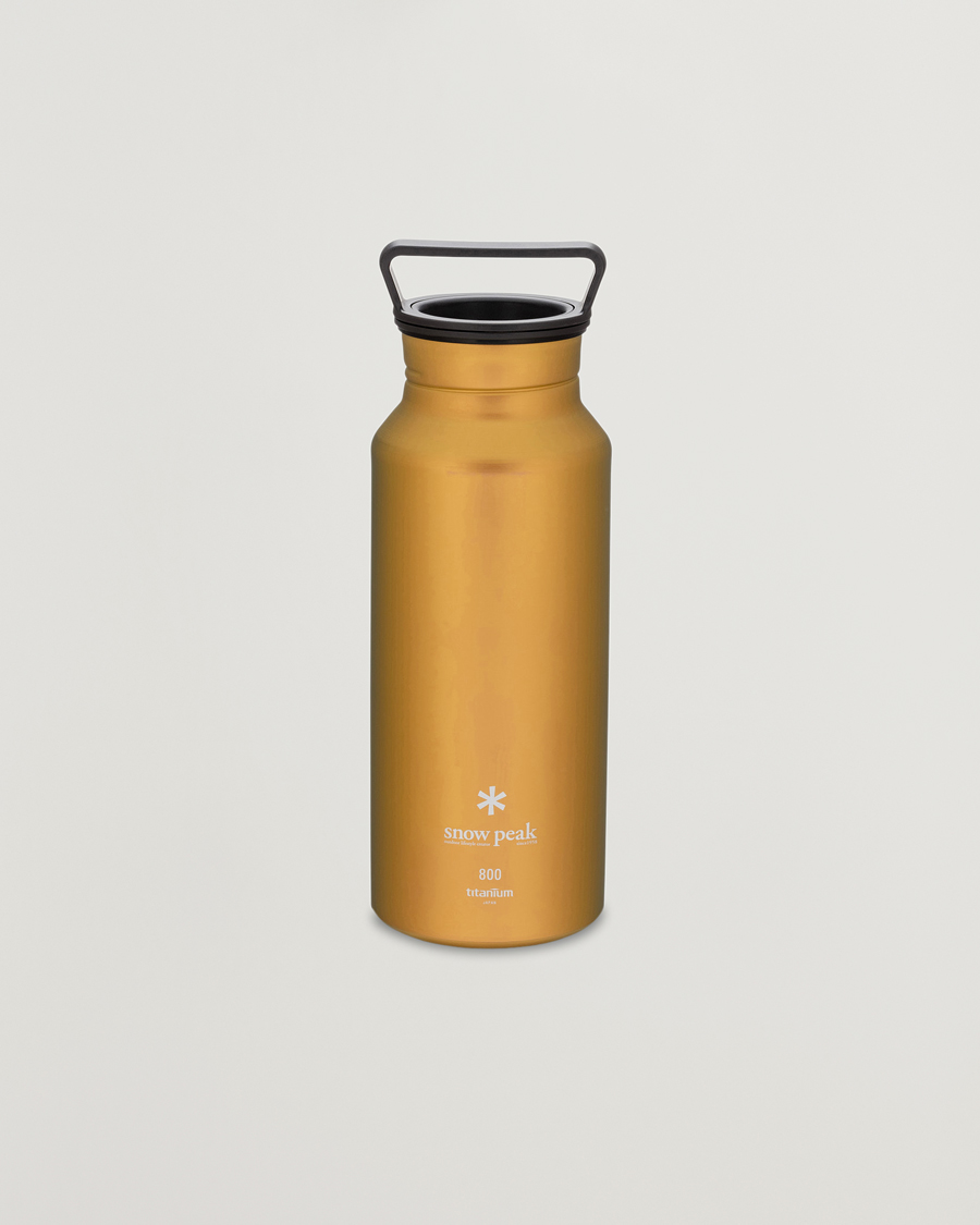 Men | Outdoor living | Snow Peak | Aurora Bottle 800 Yellow