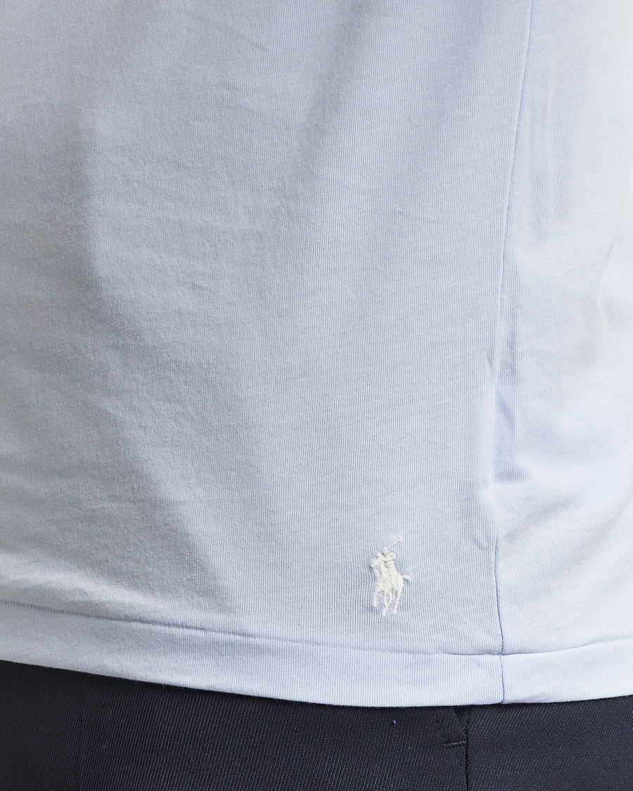 Men | T-Shirts | Polo Ralph Lauren | 3-Pack Crew Neck T-shirt Navy/White/Blue