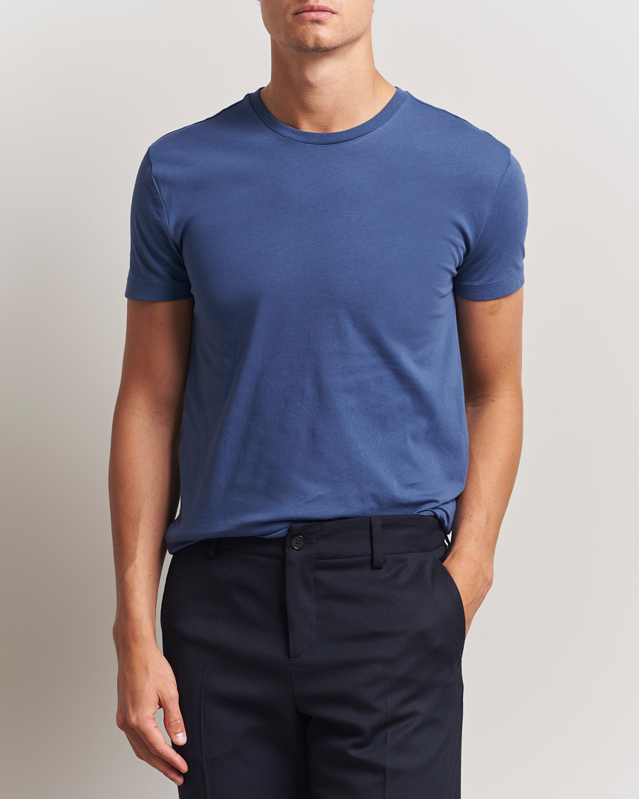 Men | T-Shirts | Polo Ralph Lauren | 3-Pack Crew Neck T-shirt Black/Old Royal/White