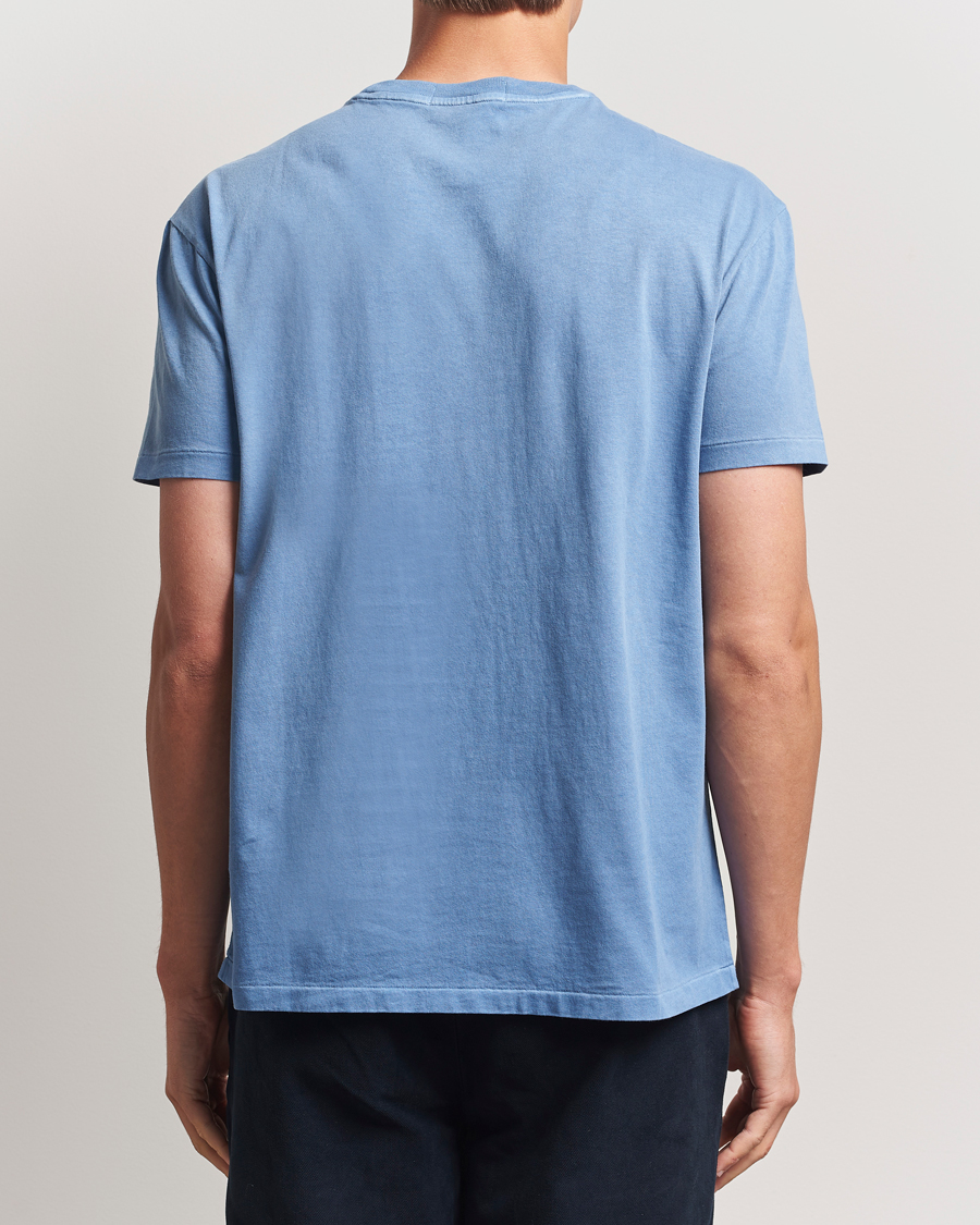 Men | T-Shirts | Polo Ralph Lauren | Washed Classic Fit Pocket Tee Campus Blue