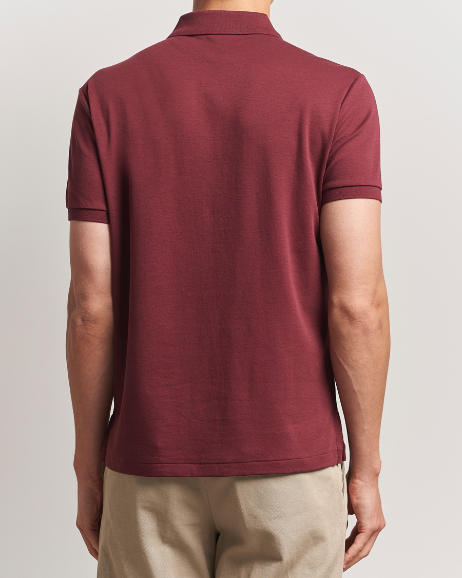 Men | Polo Shirts | Polo Ralph Lauren | Luxury Pima Cotton Polo Red Wine