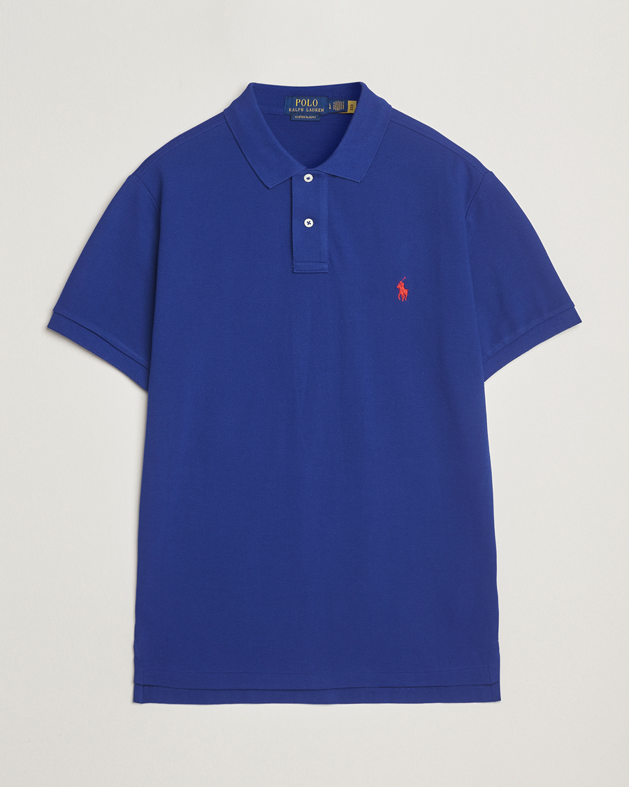 Men | Polo Shirts | Polo Ralph Lauren | Custom Slim Fit Polo Heritage Royal