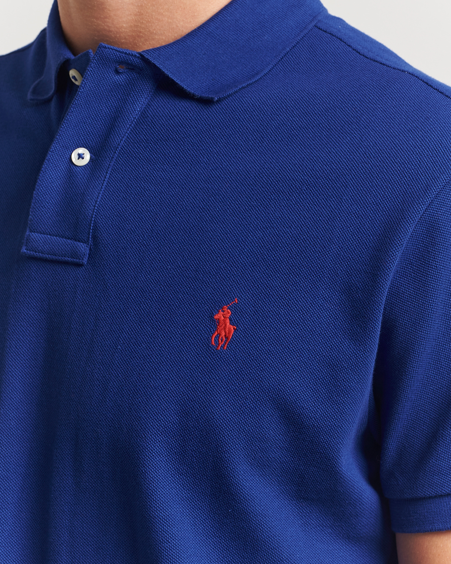 Men | Polo Shirts | Polo Ralph Lauren | Custom Slim Fit Polo Heritage Royal
