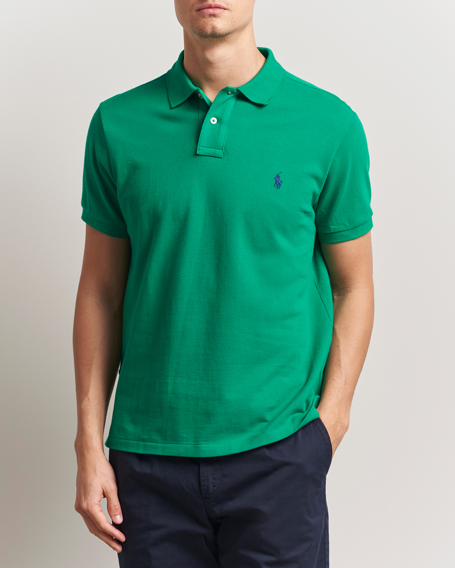 Men | Polo Shirts | Polo Ralph Lauren | Custom Slim Fit Polo Billiard