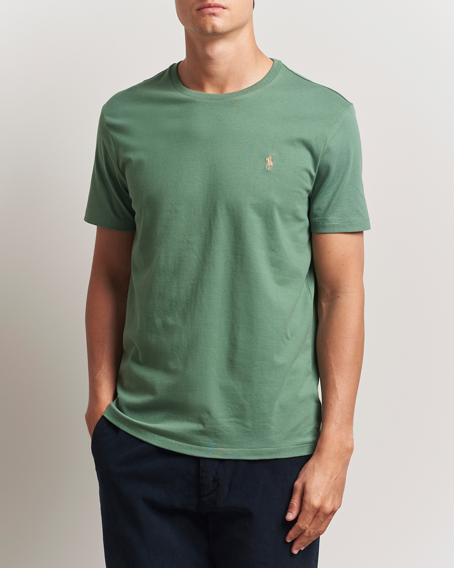Men | T-Shirts | Polo Ralph Lauren | Custom Slim Fit Crew Neck T-Shirt Fatigue