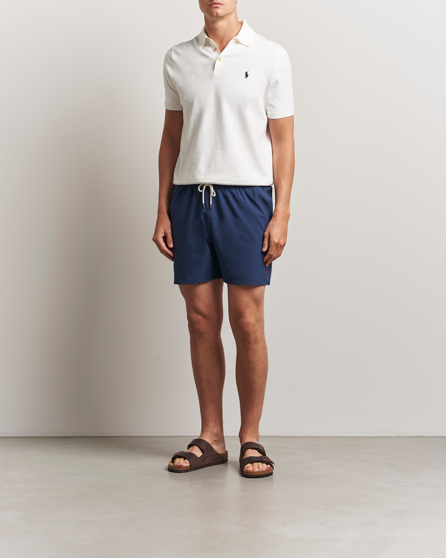 Men | Swimwear | Polo Ralph Lauren | Traveler Recycled Swimshorts Rustic Navy