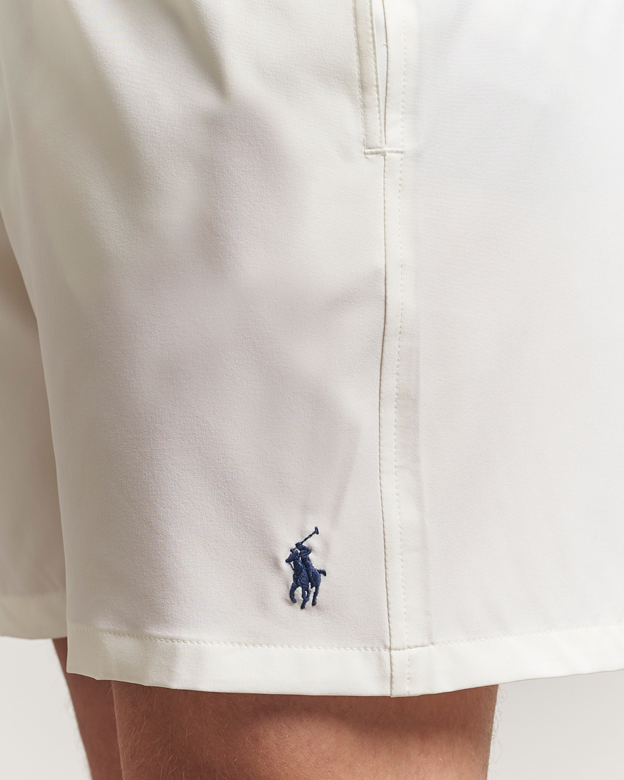 Men | Swimwear | Polo Ralph Lauren | Traveler Recycled Swimshorts Pale Cream