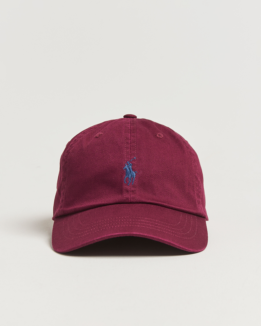 Men | Hats & Caps | Polo Ralph Lauren | Classic Cap Classic Wine