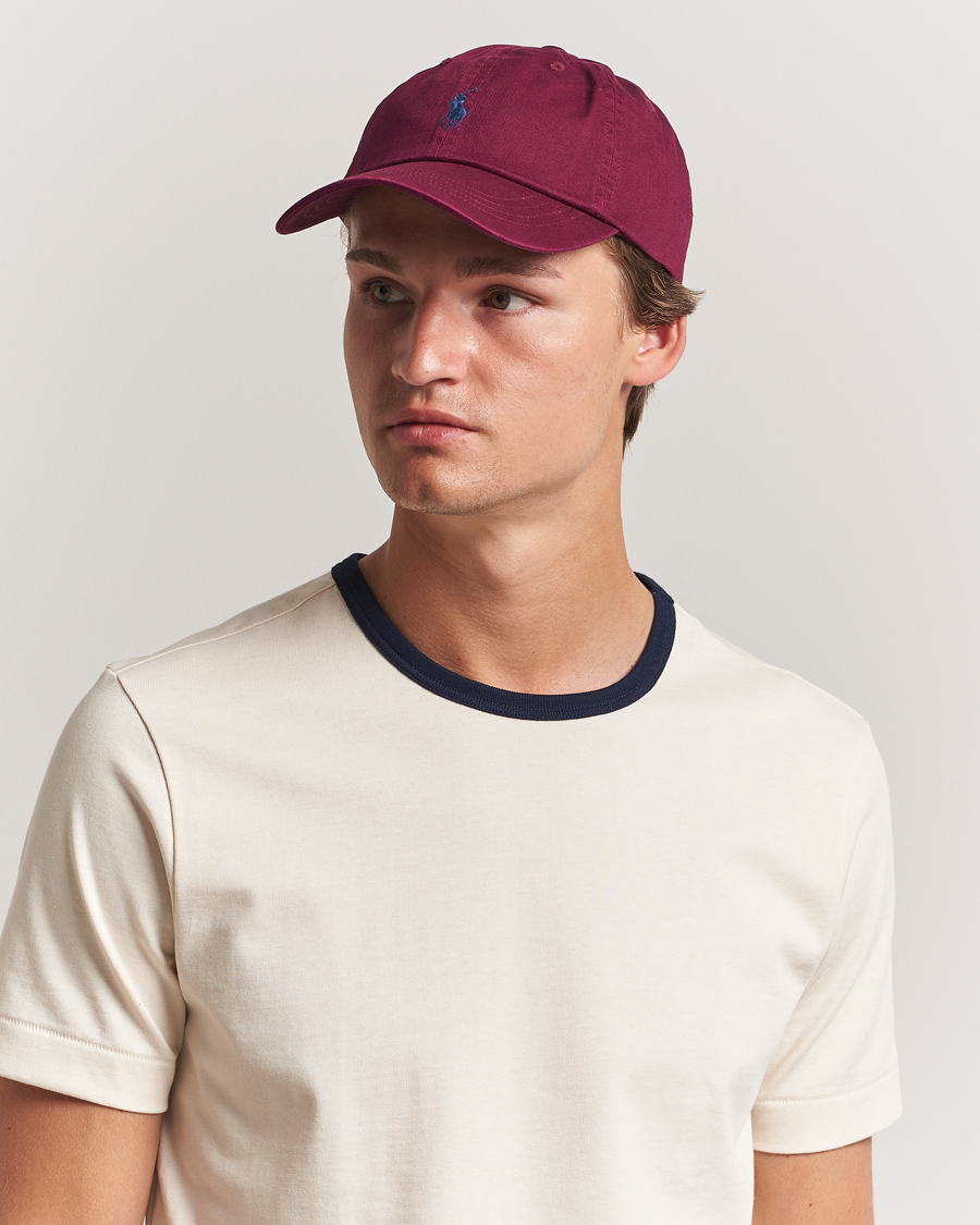 Men | Hats & Caps | Polo Ralph Lauren | Classic Cap Classic Wine