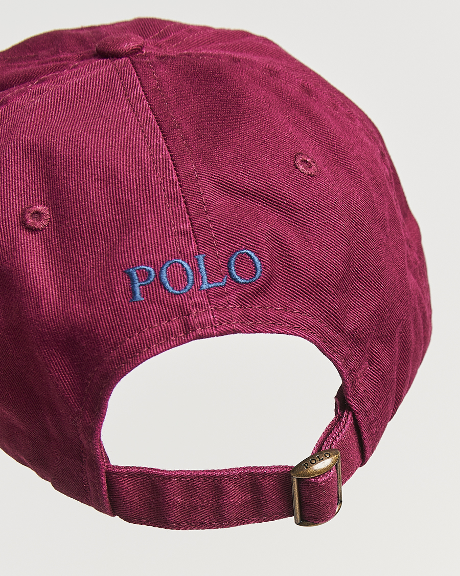Men | Hats & Caps | Polo Ralph Lauren | Classic Cap Classic Wine