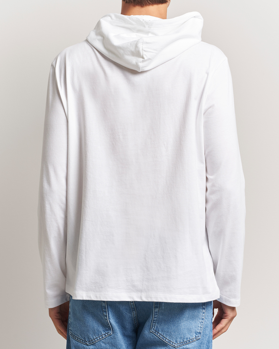 Men | T-Shirts | Polo Ralph Lauren | Long Sleeve Hooded T-Shirt White