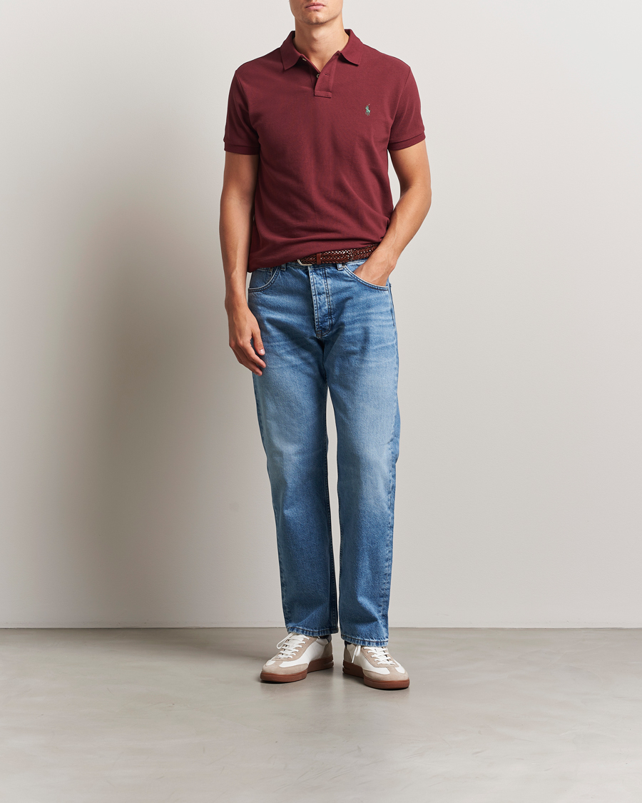 Men | Polo Shirts | Polo Ralph Lauren | Slim Fit Polo Red Wine