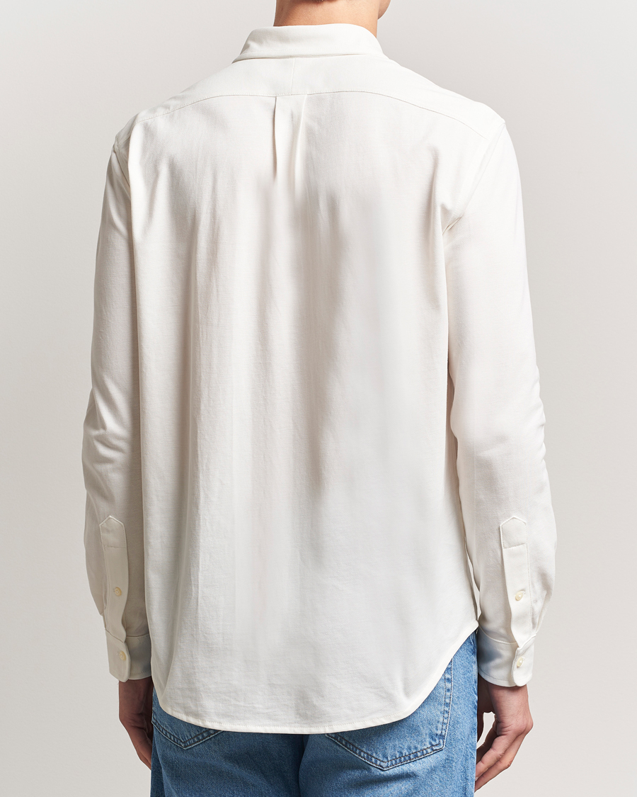 Men | Shirts | Polo Ralph Lauren | Featherweight Mesh Shirt Pale Cream