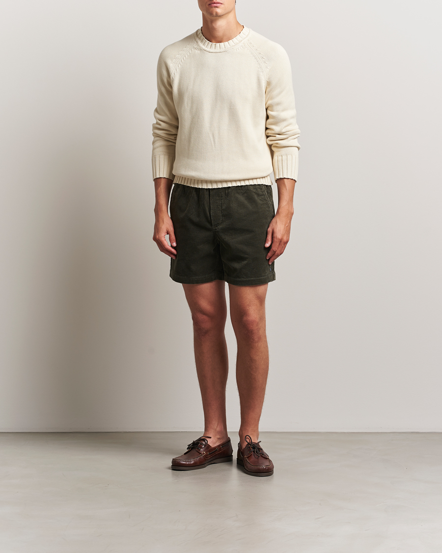 Men | Shorts | Polo Ralph Lauren | Prepster Corduroy Drawstring Shorts Dark Metal