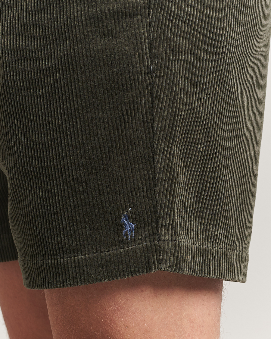 Men | Shorts | Polo Ralph Lauren | Prepster Corduroy Drawstring Shorts Dark Metal
