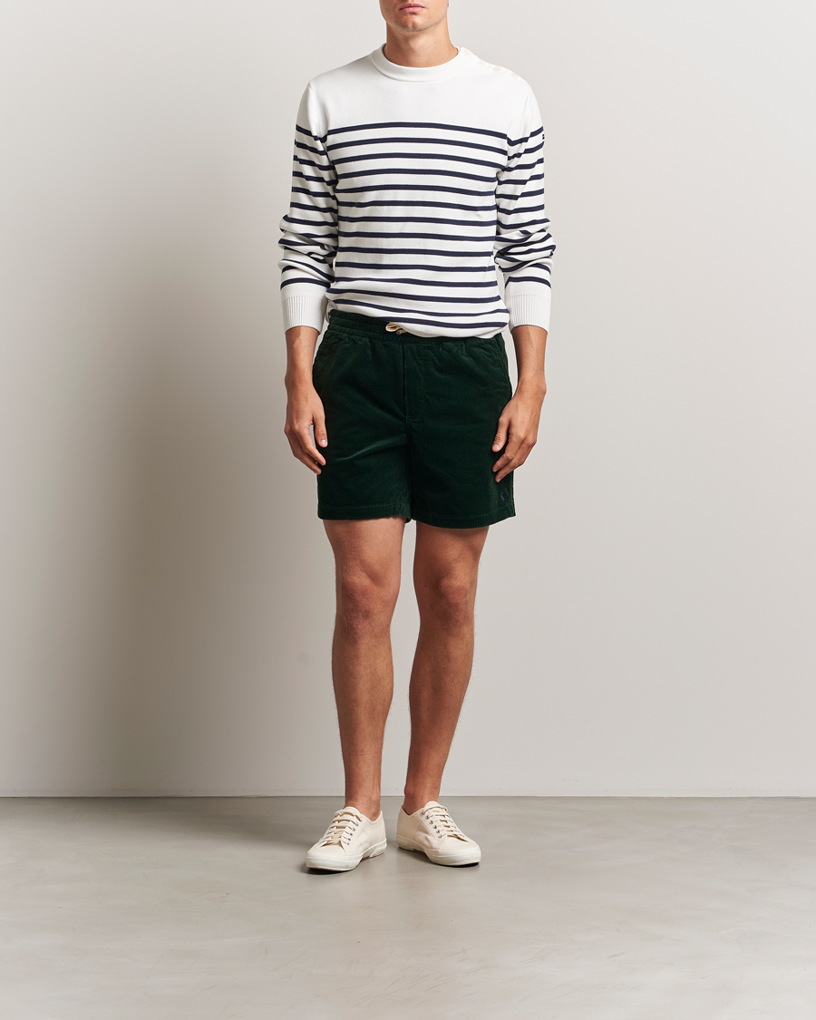 Men | Shorts | Polo Ralph Lauren | Prepster Corduroy Drawstring Shorts College Green