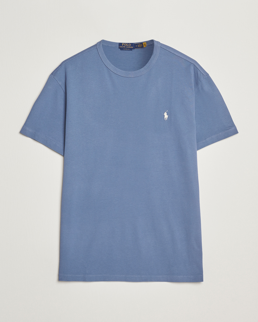 Men | T-Shirts | Polo Ralph Lauren | Washed Tee Capri Blue
