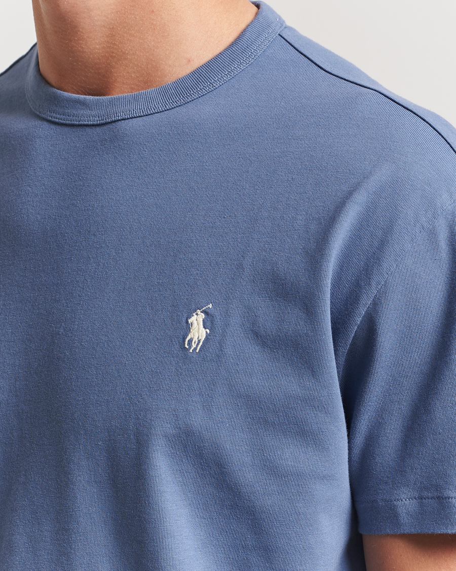 Men | T-Shirts | Polo Ralph Lauren | Washed Tee Capri Blue