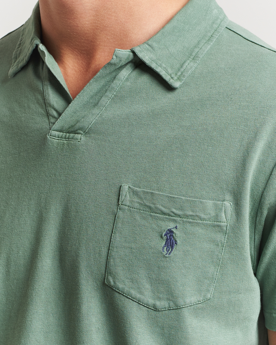 Men | Polo Shirts | Polo Ralph Lauren | Johnny Cotton/Linen Polo Fatigue