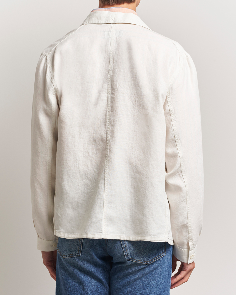 Men | Coats & Jackets | Polo Ralph Lauren | Chore Linen Shirt Jacket Antique Cream