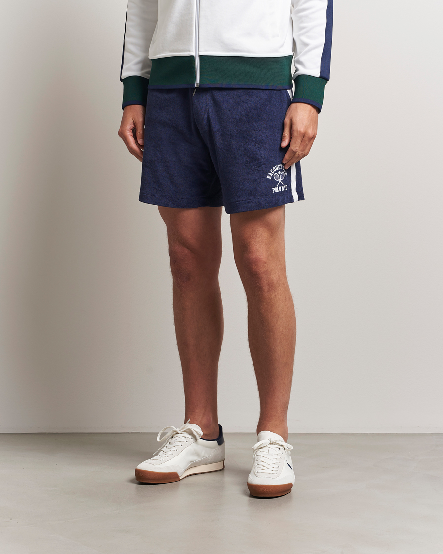 Men | Shorts | Polo Ralph Lauren | Athletic Track Sweat Shorts Newport Navy
