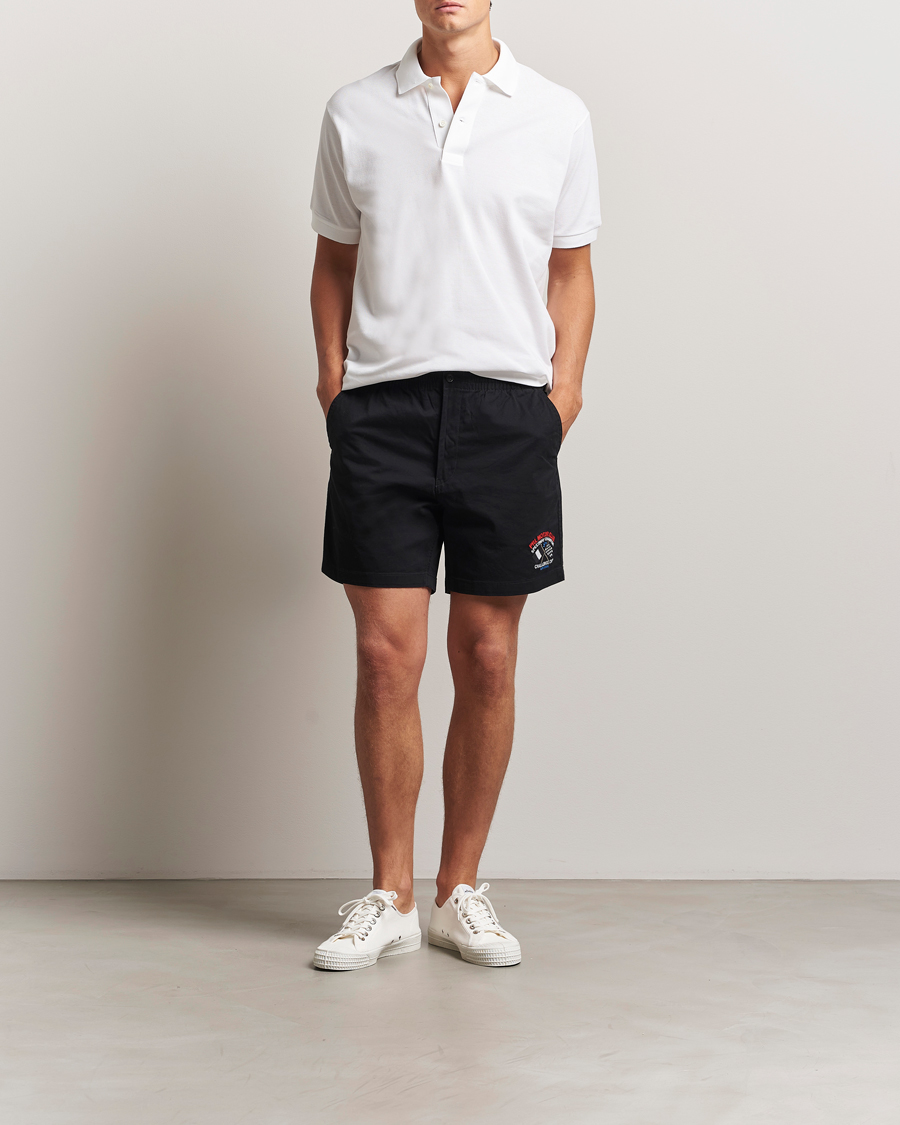 Men | Shorts | Polo Ralph Lauren | Prepster Flat Front Shorts Polo Black/Motor Club