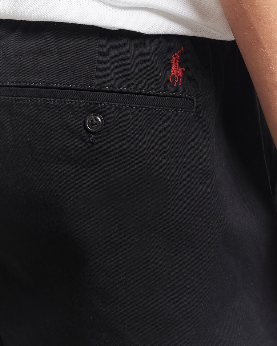 Men | Shorts | Polo Ralph Lauren | Prepster Flat Front Shorts Polo Black/Motor Club