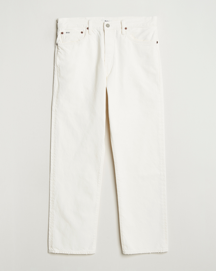 Men | Jeans | Polo Ralph Lauren | Stanford Heritage Straight Fit Jeans Matheo White