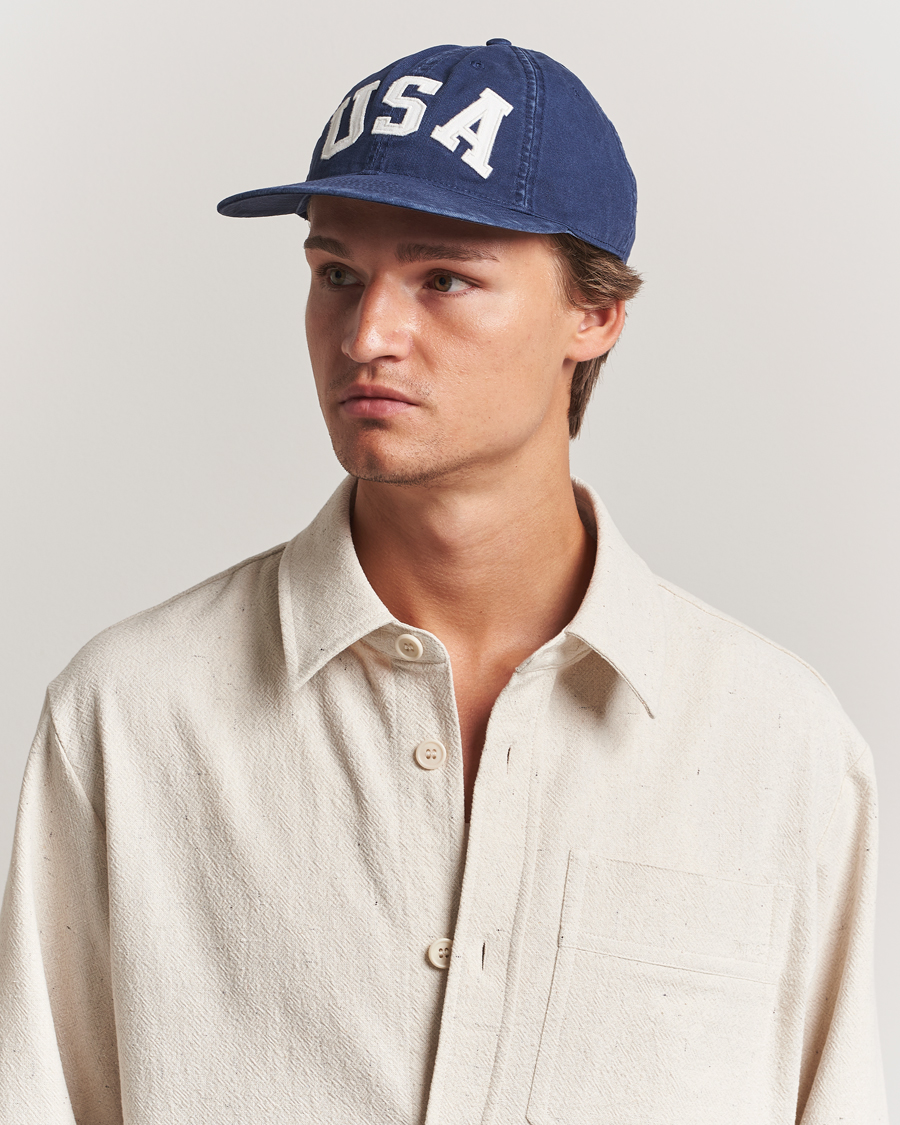 Men | Hats & Caps | Polo Ralph Lauren | USA Cap Newport Navy