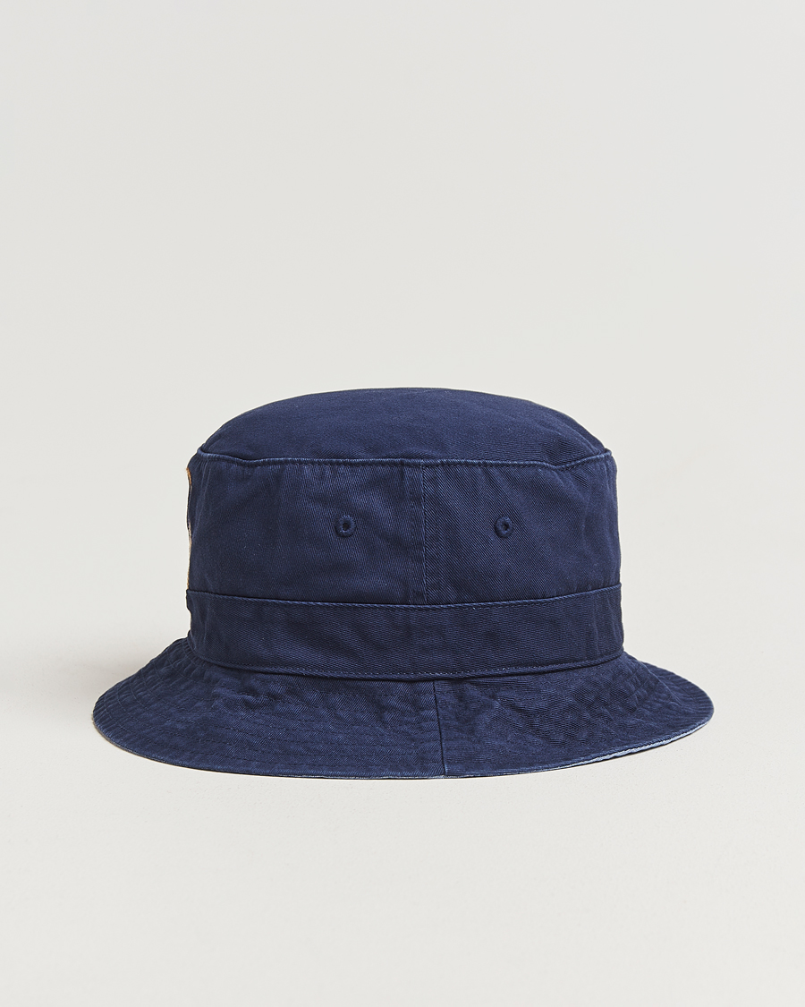 Men | Hats & Caps | Polo Ralph Lauren | Loft Bucket Bear Hat Newport Navy