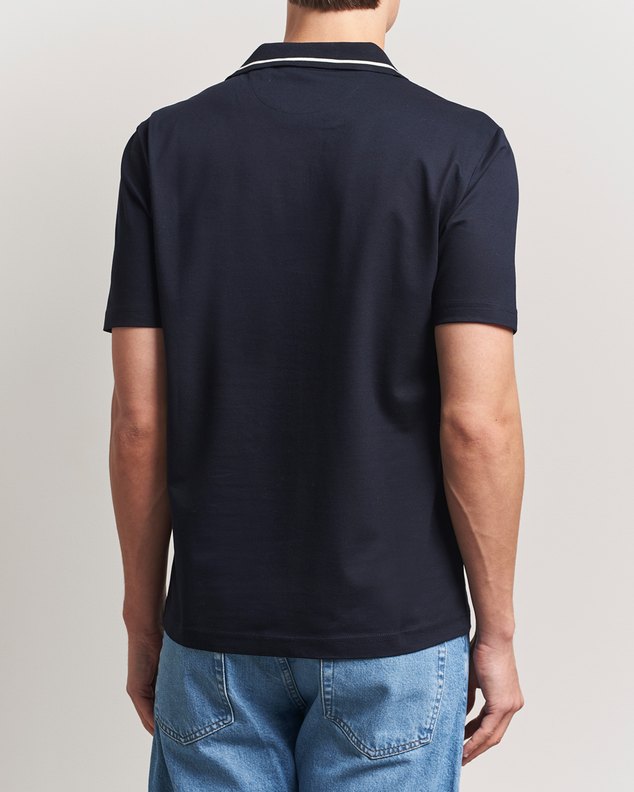 Men | Polo Shirts | GANT | Tipping Polo Evening Blue