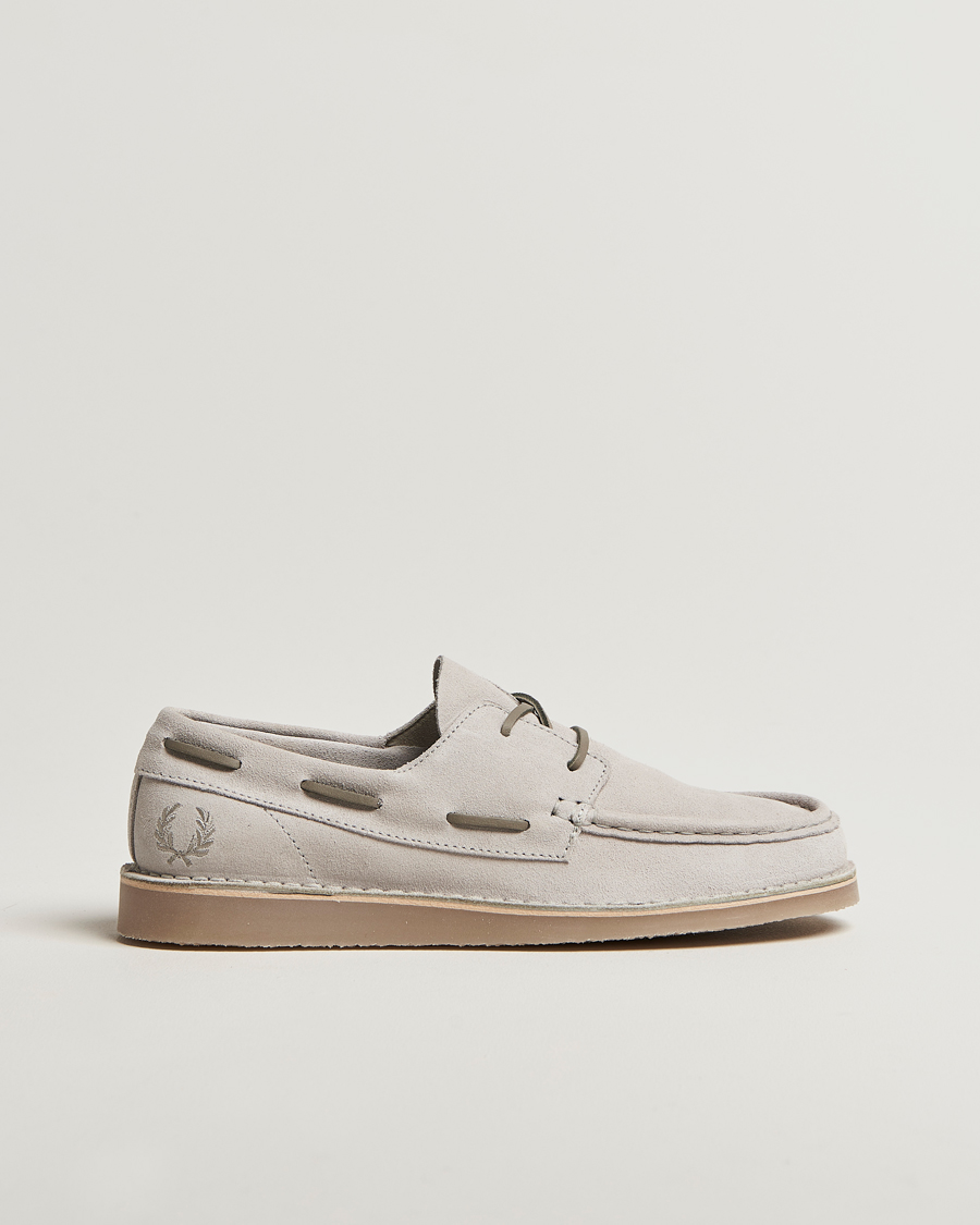 Men | Loafers | Fred Perry | Meaden Suede Loafer Light Oyster
