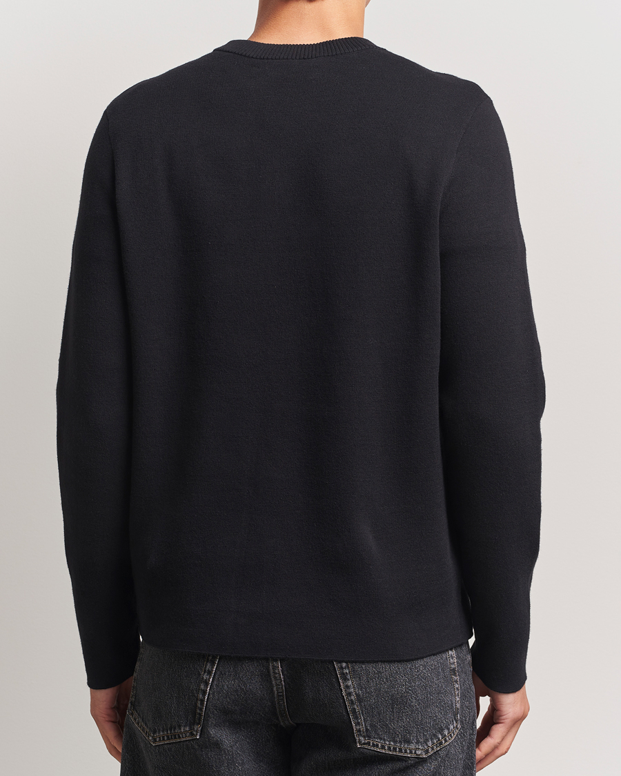 Men | Sweaters & Knitwear | Samsøe Samsøe | Niklas Crew Neck Sweater Black