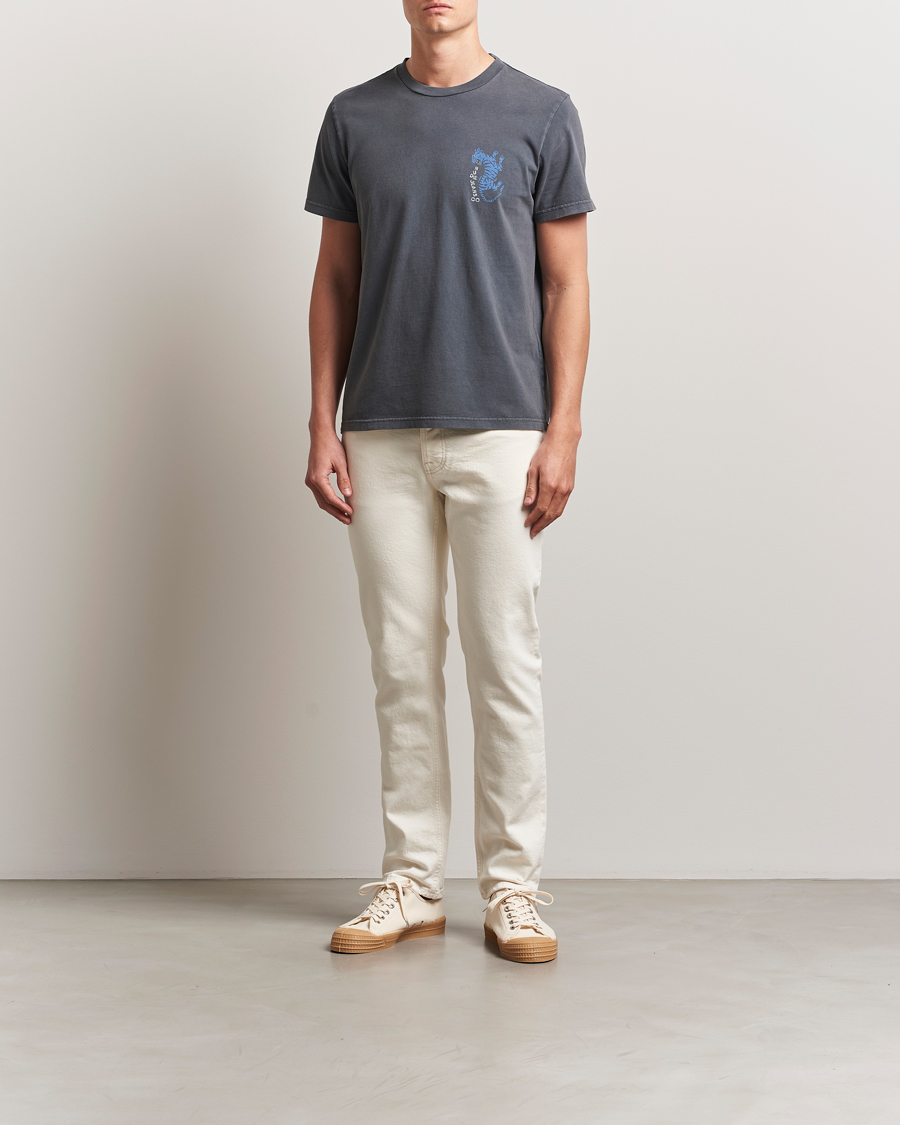Men | Jeans | Nudie Jeans | Solid Ollie Jeans Ivory