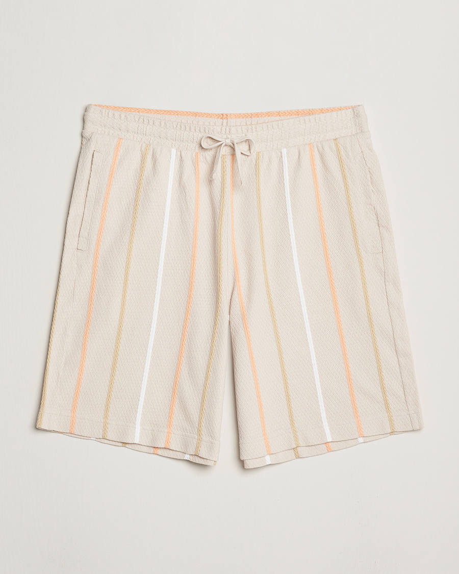 Men | Shorts | J.Lindeberg | Simon Stripe Shorts Moonbeam