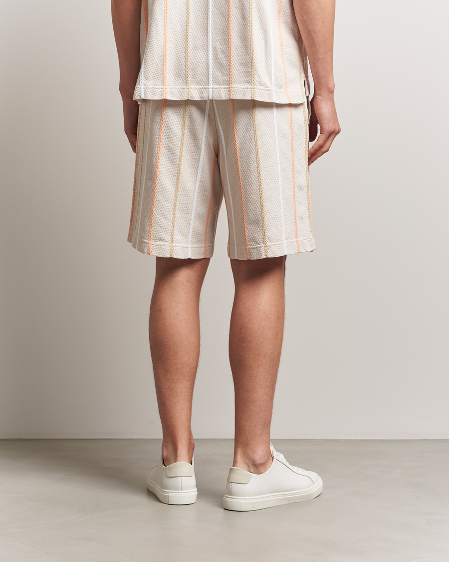 Men | Shorts | J.Lindeberg | Simon Stripe Shorts Moonbeam
