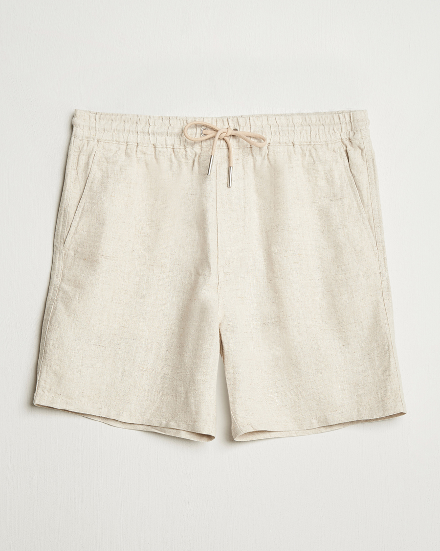 Men | Shorts | NN07 | Gregor Linen Drawstring Shorts Oat