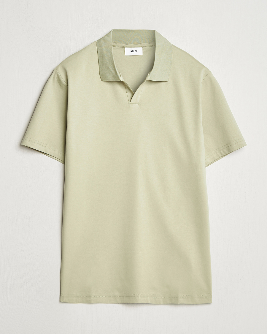 Men | Polo Shirts | NN07 | Paul Polo Sage Green