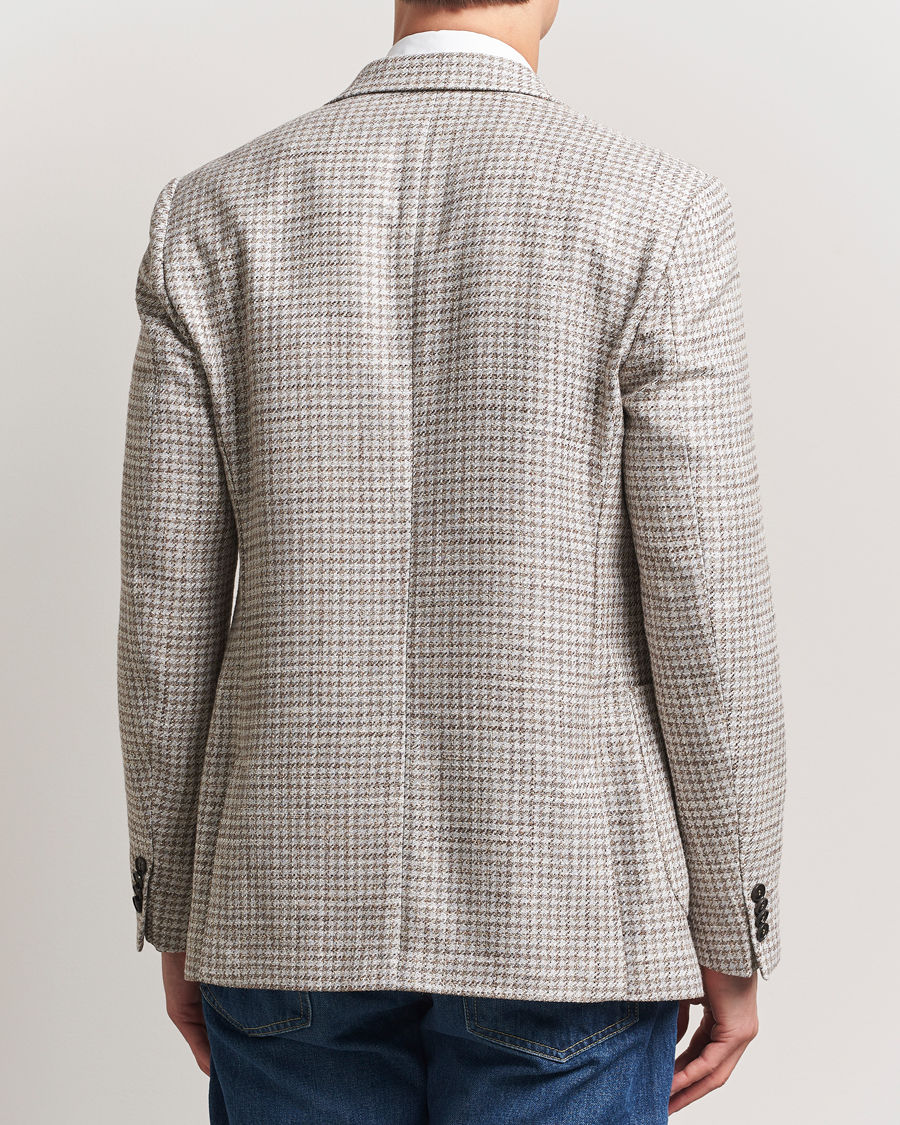 Men | Blazers | Tiger of Sweden | Justin Viscose/Linen Pepita Blazer Tehina