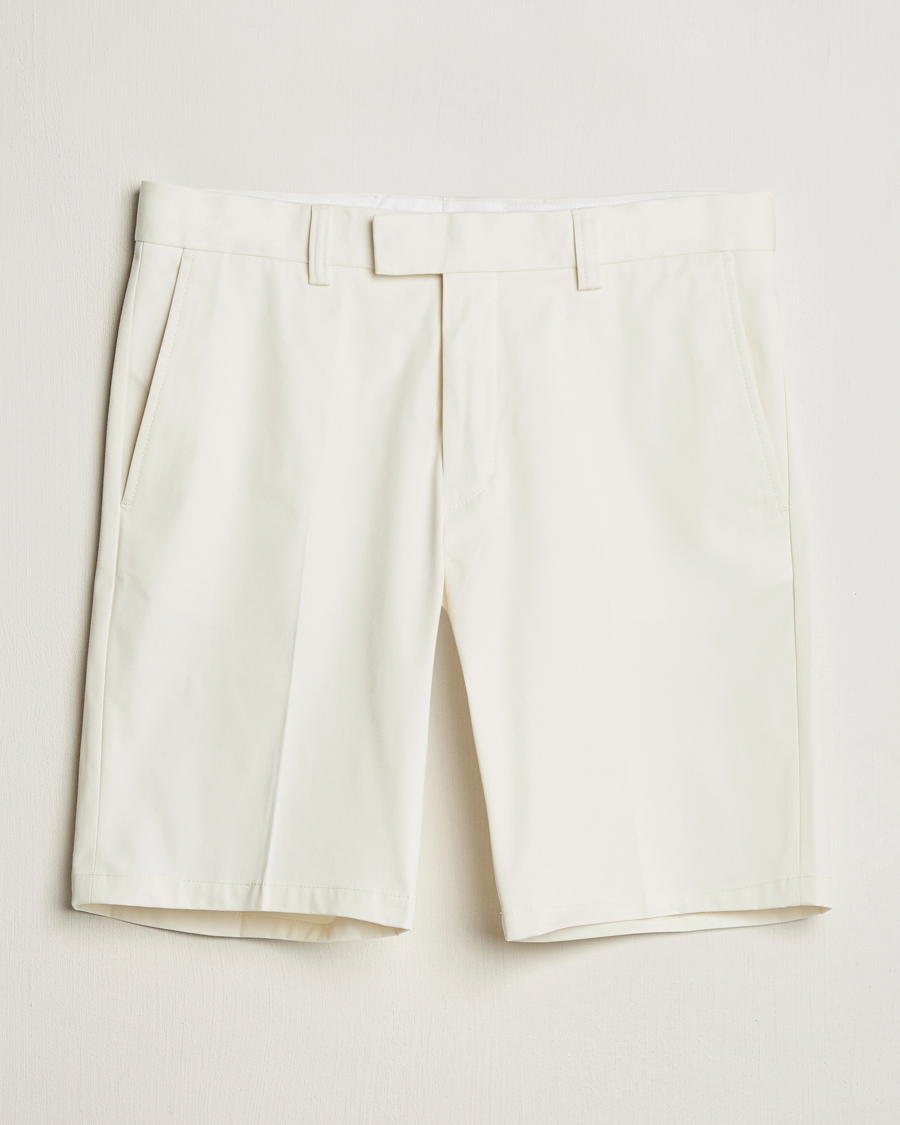 Men | Shorts | Tiger of Sweden | Tenut Cotton Shorts Soft White