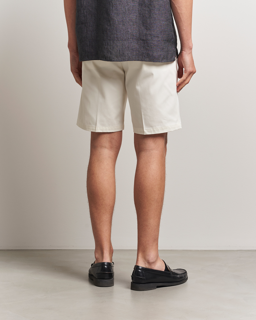 Men | Shorts | Tiger of Sweden | Tenut Cotton Shorts Soft White