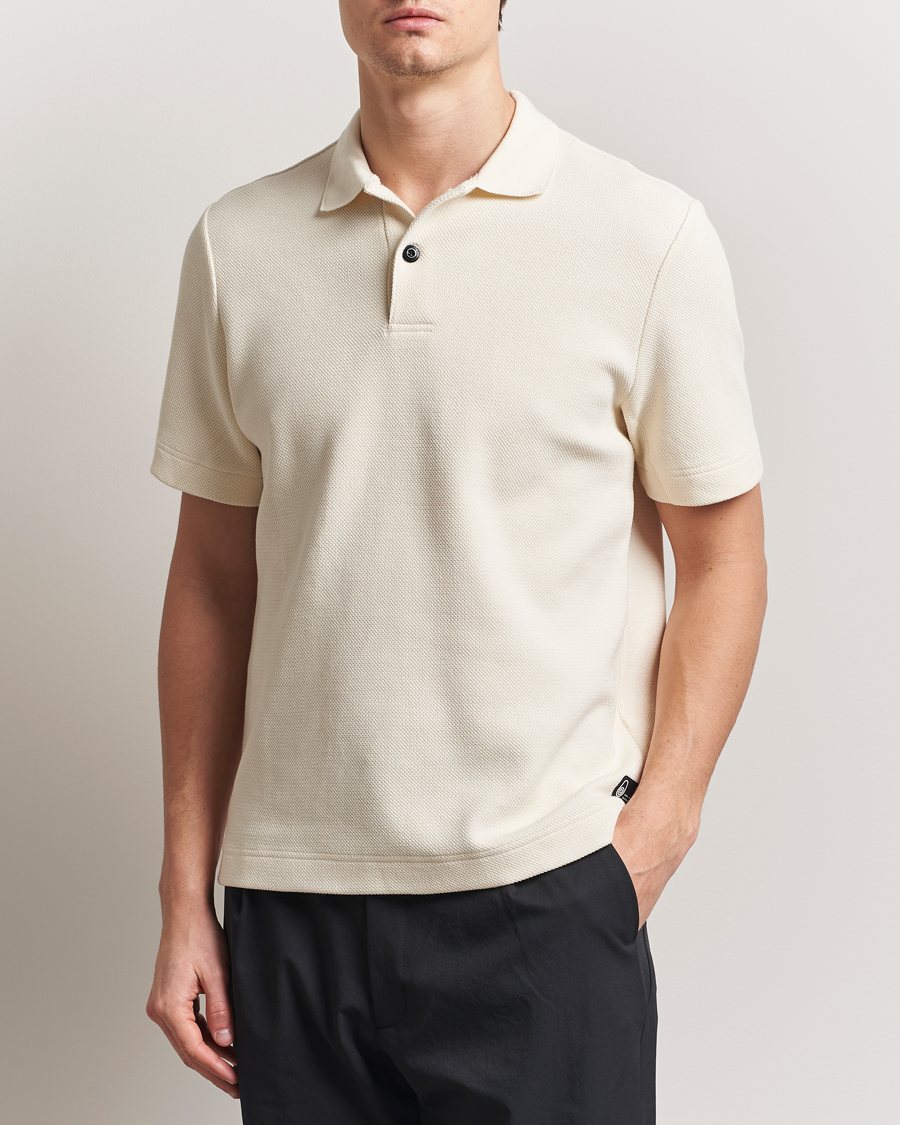 Men | Polo Shirts | Sail Racing | Cyclone Polo Off White